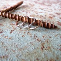 Nose Rings Set of Two, 20g Hoops, Mix and Match: Rose-Gold Filled, Gold Filled, or Sterling Silver Rings - Nose, Helix, Etc. Made In USA