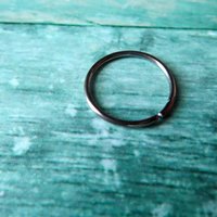 Niobium Nose Ring, Earring, Cartilage, Etc. Hypoallergenic Nose Hoops for Men and Women, 22g, 20g, or 18g Earrings for Men, Unisex Hoops