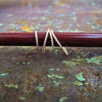 Twisted Nose Ring, 21g Cartilage Earrings, 14k Gold Filled / 14k Rose-Gold Filled Septum Ring, Helix Hoop, Virtually Any Piercing That Fits!