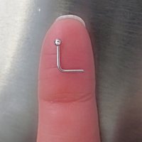Basic Ball Nose Stud, 316L Surgical Steel Nose Ring, Classic Nose Stud for Men and Women