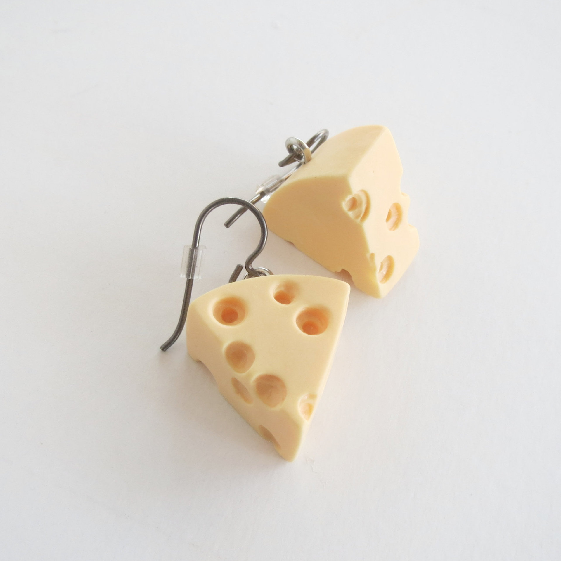 Swiss Cheese Earrings with Super Hypoallergenic Niobium Ear Wires for Even the Most Sensitive Ears!