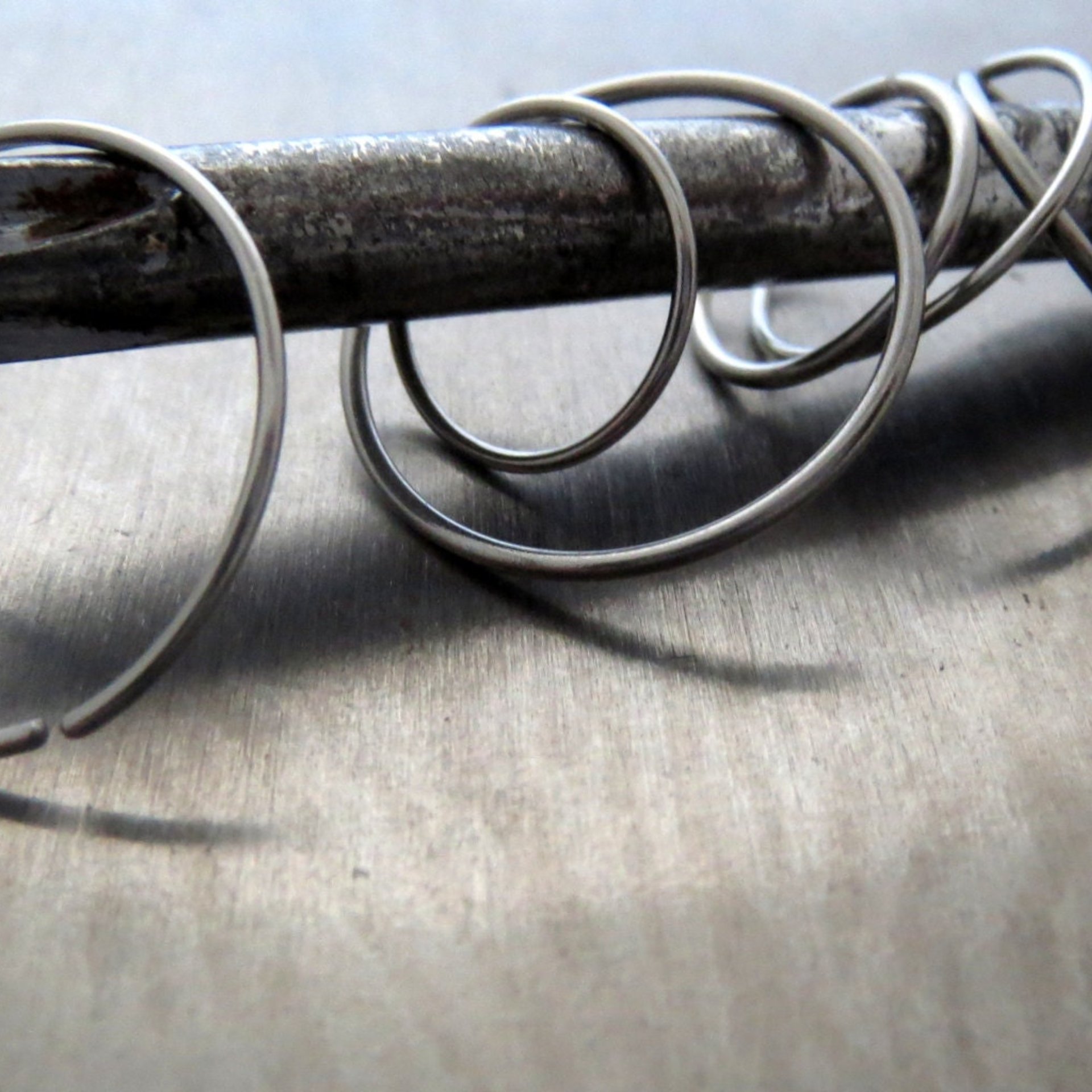Titanium Endless Hoop Ring, SINGLE 18g or 20g Mens Hoop Earring, Titanium Hoops Are Hypoallergenic, Great for Men or Women